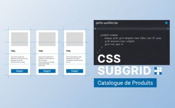 Aligner un catalogue de produits avec CSS Subgrid