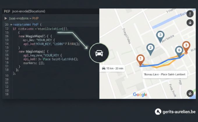 Illustration de l'article : Tutoriel MagixMaps : Maîtriser Google Maps en Vanilla JS